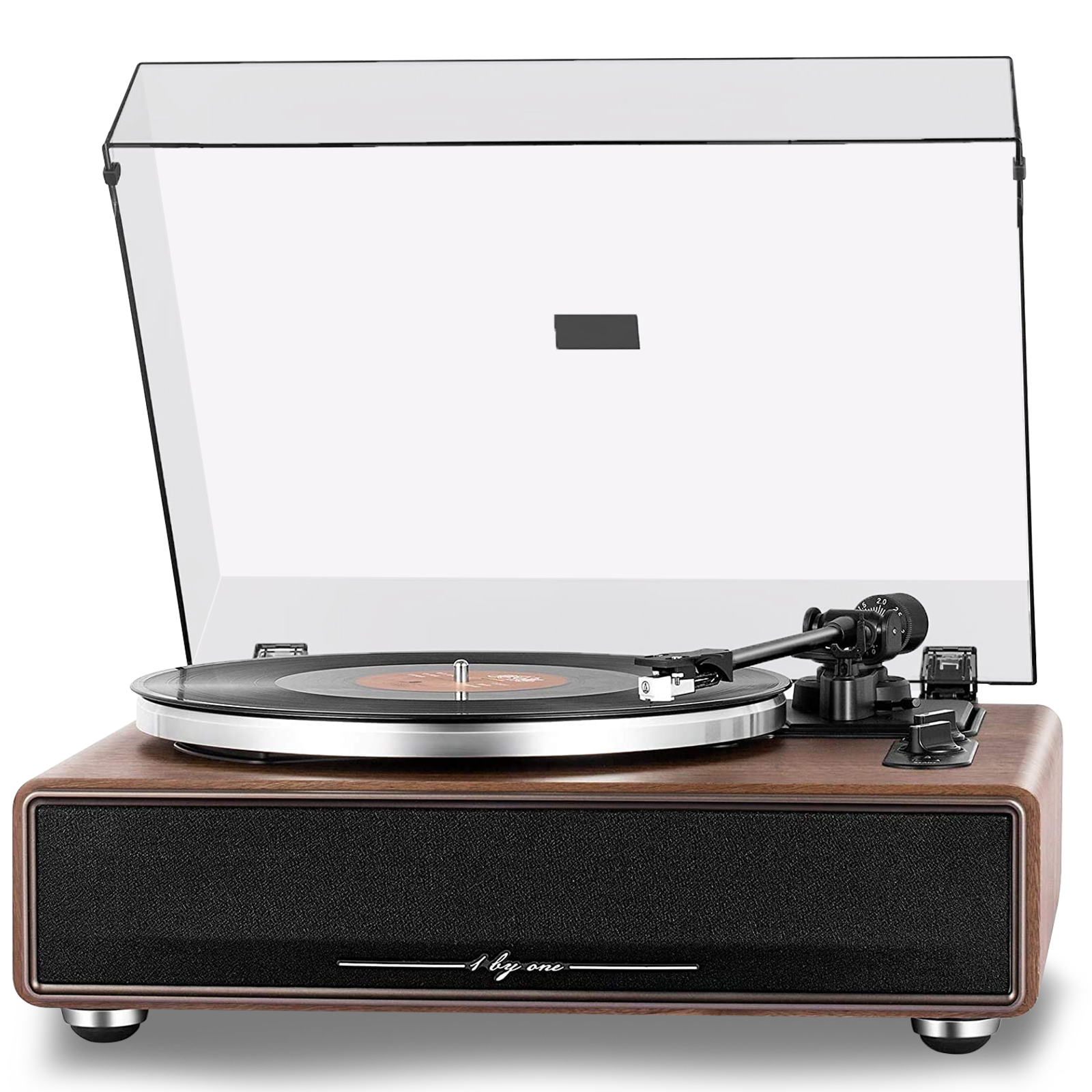 H009 All-in-One Turntable with Speakers – 1byone Audio