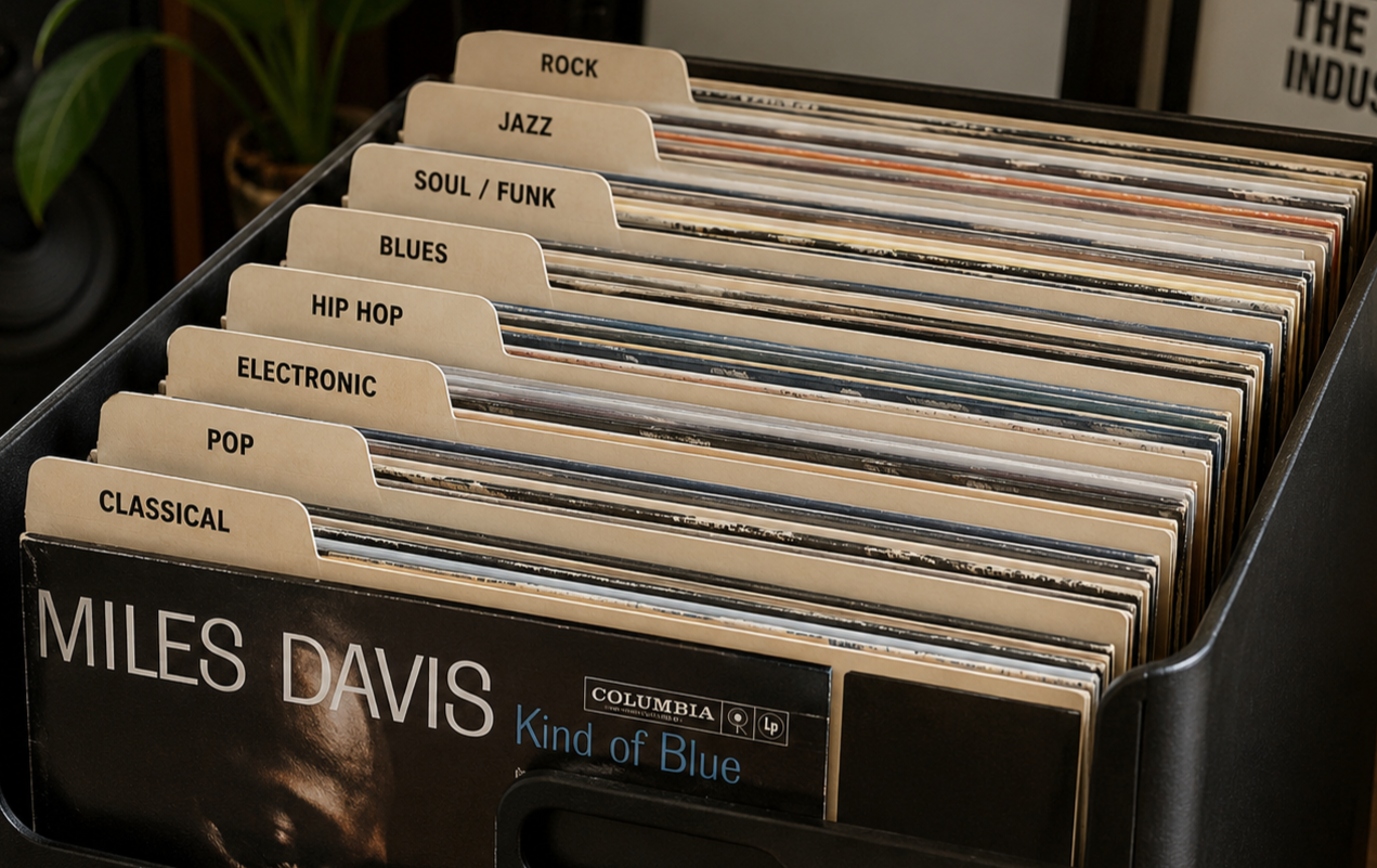Too Many Records? How to Organize and Display a Growing Vinyl Collection？
