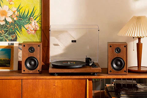 Trending Turntables Instruction - 1byone H004 Turntable with Speakers