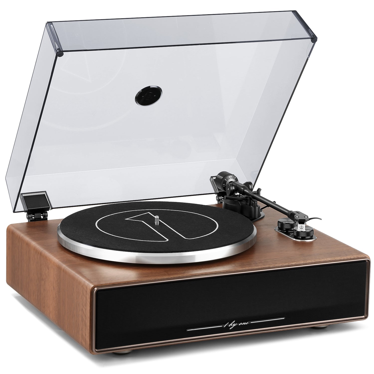 1 by ONE Vinyl Record Player