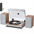 Automatic Record Player with Speakers