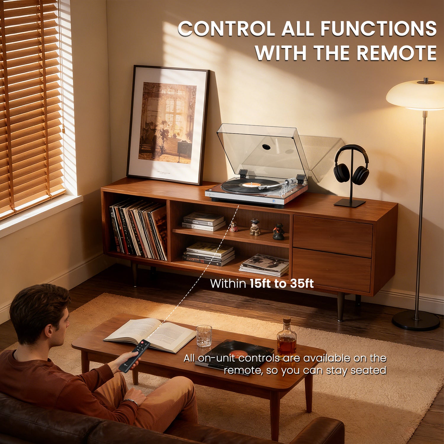 Fully Automatic Belt-Drive Turntable