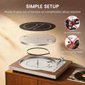 Automatic Record Player with Speakers