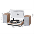 Automatic Record Player with Speakers