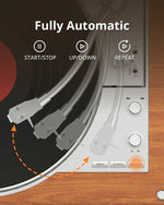 1byone AT01 fully automatic belt-drive vinyl record player - view 2