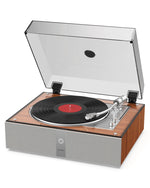 1byone AT02 automatic vinyl record player with built-in speaker