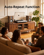 1byone AT03 automatic turntable with bookshelf speakers - view 7