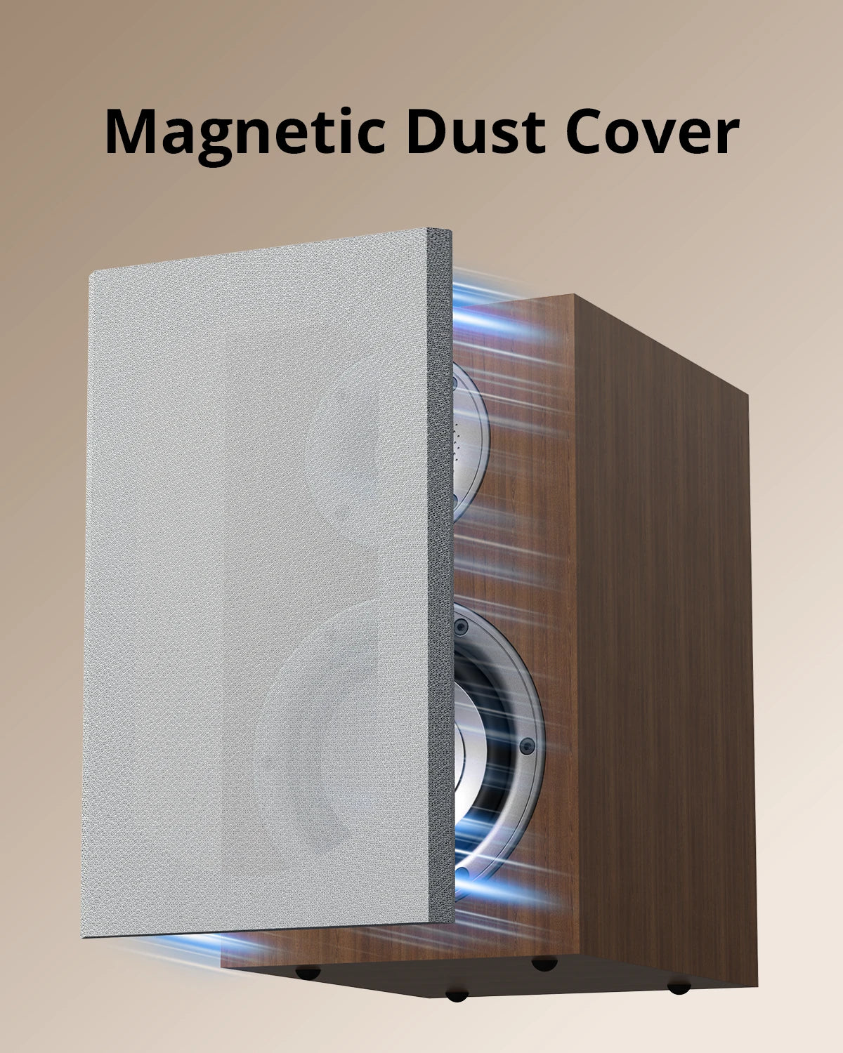 1byone AT03 automatic turntable with bookshelf speakers - view 8
